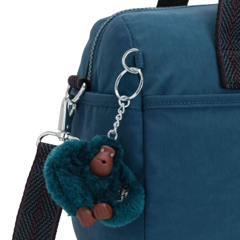 Kipling | Gianna Legion Blue novelty web satchel - Picture 3 of 10